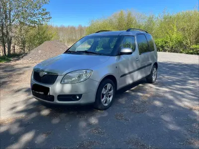 Used Skoda Roomster 85 HP (62 kW) 2007 Silver Minivan
