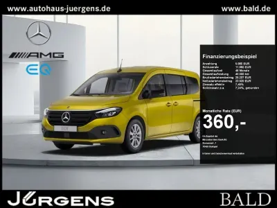 Neu Mercedes EQT200 Style 89 kW (122 PS) 2025 Gelb Van / Kleinbus