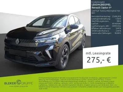 Gebraucht Renault Captur Techno 158 PS (116 kW) 2025 Blackpearl schwarz SUV