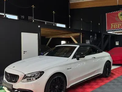 Gebraucht Mercedes C63 AMG AMG 476 PS (350 kW) 2022 Weiß Cabrio
