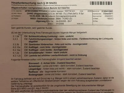Używany Ford Mondeo 110 KM (80 kW) 2008 Niebieski Sedan/Limuzyna