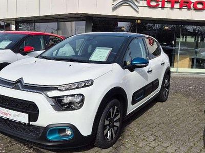 Gebraucht Citroën C3 Shine 110 PS (80 kW) 2022 Polar weiß/dach blau Kleinwagen