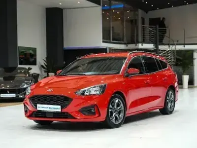 Brugt Ford Focus ST-Line 182 HK (133 kW) 2019 Rød Stationcar