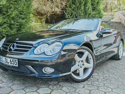 Gebraucht Mercedes SL500 Exclusive 387 PS (284 kW) 2006 Schwarz Cabrio