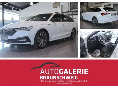 Gebraucht Skoda Octavia SportLine 150 PS (110 kW) 2023 Moonweiss metallic Kombi
