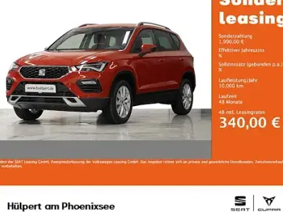 Nowe Seat Ateca 150 KM (110 kW) 2026 Czerwony SUV