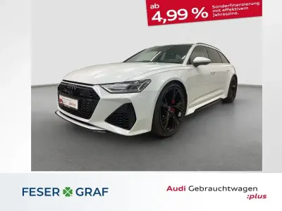 Brugt Audi RS6 Sport 600 HK (441 kW) 2022 Hvid Stationcar