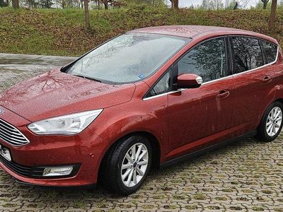 Gebraucht Ford C-MAX Titanium 150 PS (110 kW) 2016 Rot Van / Kleinbus