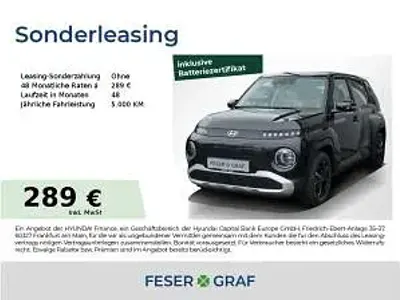 Neu Hyundai Inster 71 kW (97 PS) 2026 Schwarz (abyss black) Kleinwagen