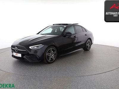 Gebraucht Mercedes C300 AMG 279 PS (205 kW) 2022 Obsidianschwarz Limousine