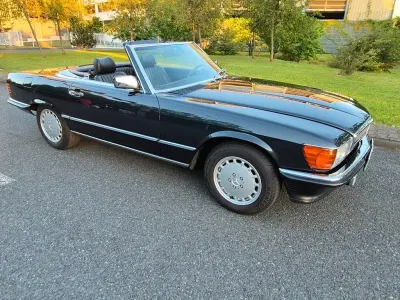 Gebraucht Mercedes SL300 179 PS (131 kW) 1987 Schwarz Cabrio