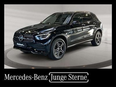Gebraucht Mercedes GLC300e AMG 211 PS (155 kW) 2022 Unilack schwarz uni SUV