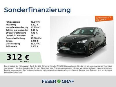 Gebraucht Cupra Leon VZ 300 PS (220 kW) 2024 Midnight schwarz metallic Limousine