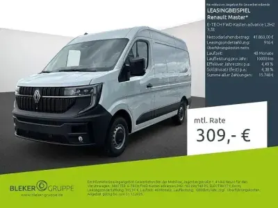 Używany Renault Master 105 kW (143 KM) 2025 Biały Minivan