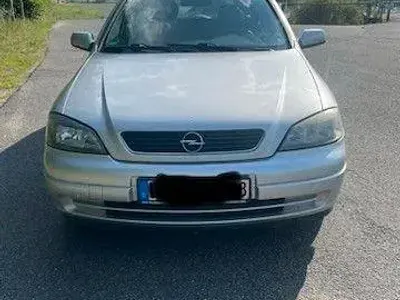 Gebraucht Opel Astra 80 PS (58 kW) 2003 Silber Kombi