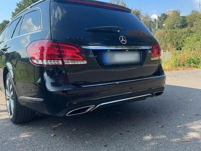 Usata Mercedes E350 Avantgarde 252 CV (185 kW) 2014 Nero Station wagon