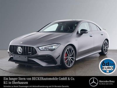 Designo magno mountaingrau Gebraucht 2025 Mercedes CLA35 AMG AMG Coupé | 59.750 € (Teuer)