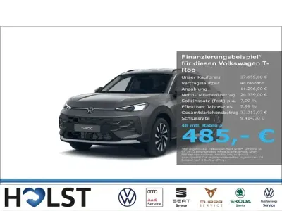 Nowe VW T-Roc Cabriolet Life 116 KM (85 kW) 2026 Szary SUV
