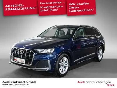 Usata Audi Q7 S-Line 286 CV (210 kW) 2023 Blu SUV