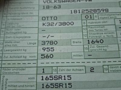 Andere farben Gebraucht 1972 VW 181 SUV | 8.000 €