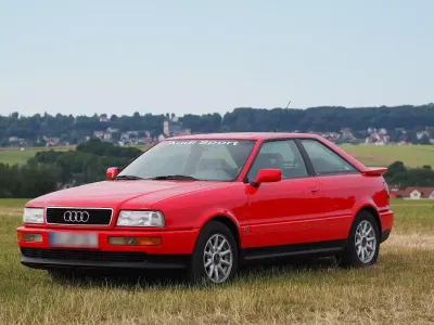 Gebraucht Audi Coupé 150 PS (110 kW) 1994 Rot Coupé
