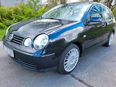 gebraucht VW Polo 1,2. 9N, in schwarz, Sondermodel Cricket, TÜV-AU neu