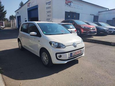 Gebraucht VW up! move up! 60 PS (44 kW) 2016 Weiß Kleinwagen