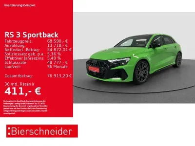 Gebraucht Audi RS3 Sport 400 PS (294 kW) 2026 Kyalamigrün Limousine