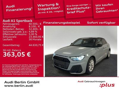 Gebraucht Audi A1 Sportback S-Line 150 PS (110 kW) 2025 Pfeilgrau perleffekt Kleinwagen