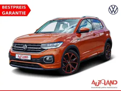 Brugt VW T-Cross R-line 110 HK (80 kW) 2021 Orange SUV