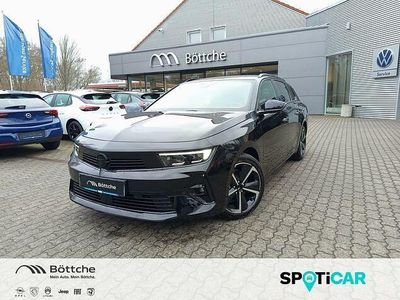Gebraucht Opel Astra Ultimate 131 PS (96 kW) 2024 Lackierung schwarz perla nera/typ aussenverkleidung metallic perlmutt Kombi