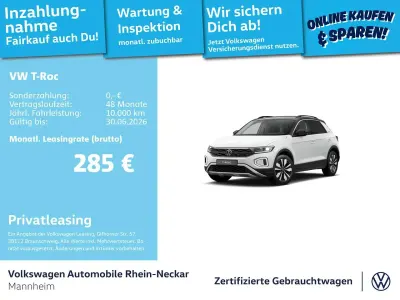 Begagnad VW T-Roc Goal 150 HK (110 kW) 2025 Vit SUV
