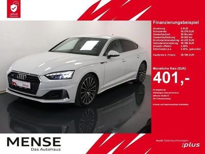 Gebraucht Audi A5 Sportback S-Line 204 PS (150 kW) 2024 Gletscherweiß Kleinwagen