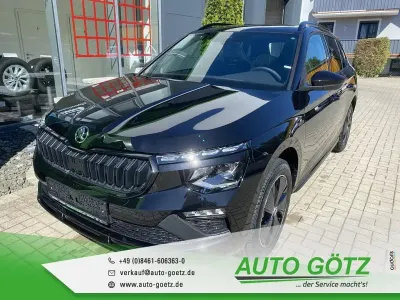 Neu Skoda Kamiq Monte Carlo 116 PS (85 kW) 2025 Schwarz SUV