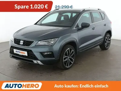Gebraucht Seat Ateca XCELLENCE 150 PS (110 kW) 2019 Rodium grau SUV