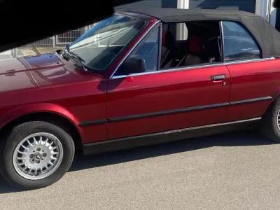 Gebraucht BMW 318 Cabriolet 1991 Rot Cabrio
