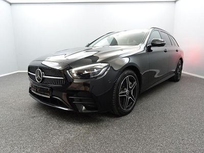 Schwarz Gebraucht 2022 Mercedes E300 AMG line Kombi | 30.699 € (Fairer Preis)