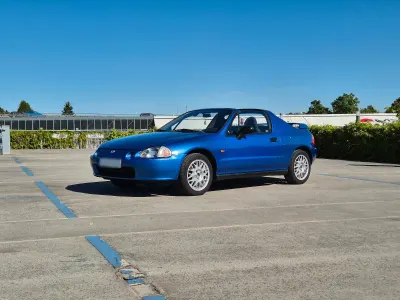 Gebraucht Honda CR-X 125 PS (91 kW) 1993 Blau Cabrio
