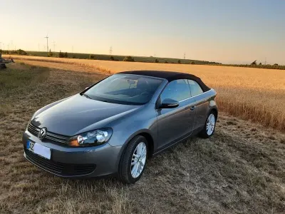 Gebraucht VW Golf Cabriolet 105 PS (77 kW) 2014 Grau Cabrio