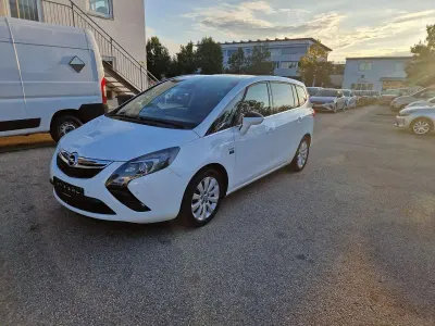 Gebraucht Opel Zafira Tourer Innovation 170 PS (125 kW) 2015 Weiß Van / Kleinbus