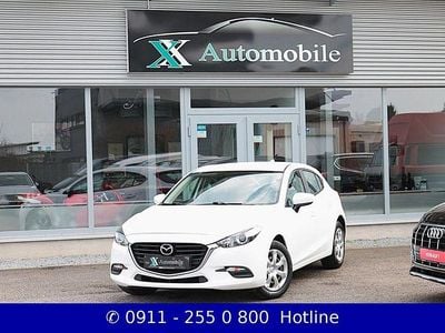 Gebraucht Mazda 3 Prime-Line 101 PS (74 kW) 2018 Weiß Limousine