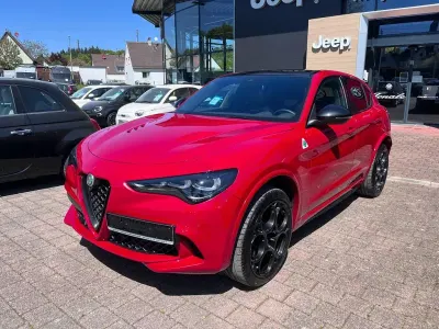 Brugt Alfa Romeo Stelvio Quadrifoglio 519 HK (381 kW) 2024 Rød SUV