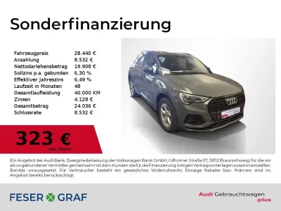 Gebraucht Audi Q3 Comfort 150 PS (110 kW) 2022 Nanograu metallic SUV