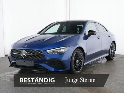 Blau Gebraucht 2024 Mercedes CLA200 AMG Limousine | 38.890 € (Etwas zu teuer)