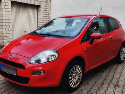 Gebraucht Fiat Grande Punto 2013 Rot Kleinwagen