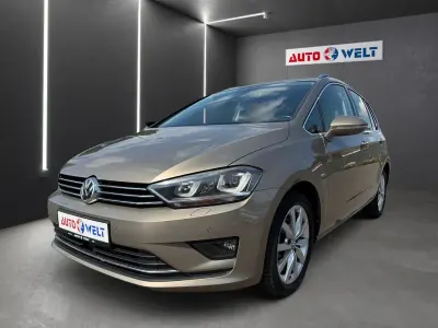 Gebraucht VW Golf Sportsvan Highline 150 PS (110 kW) 2014 Gold Van / Kleinbus
