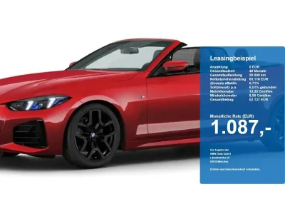 Neu BMW 430 M Sport 258 PS (189 kW) 2026 Rot Coupé