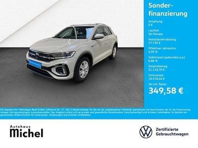 Gebraucht VW T-Roc R-line 150 PS (110 kW) 2024 Grau SUV