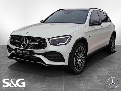 Usata Mercedes GLC300e AMG 211 CV (155 kW) 2020 Bianco SUV