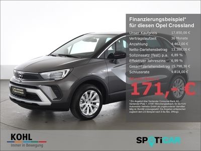 gebraucht Opel Crossland Elegance 1.2 Turbo Navi Temp LED Klimaautom
